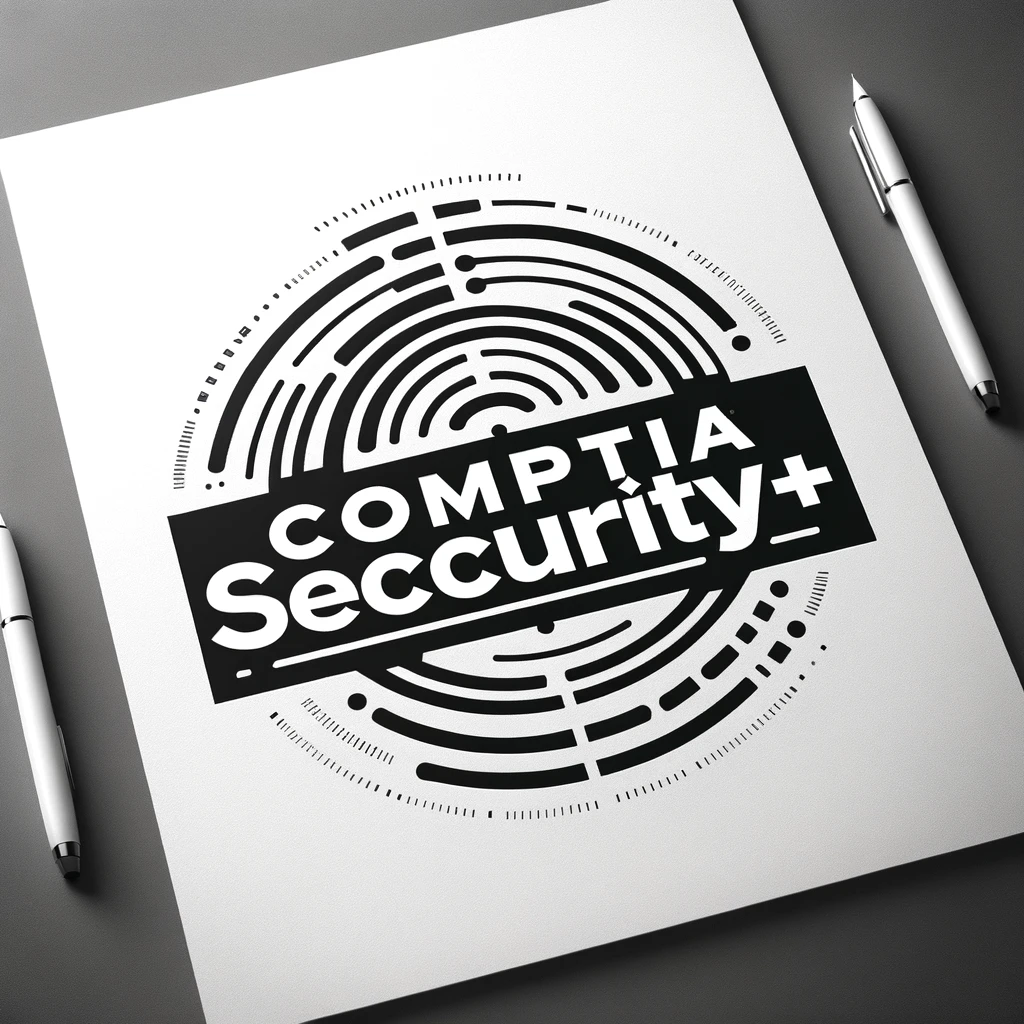 illustrated image of the CompTIA Security+ qualification