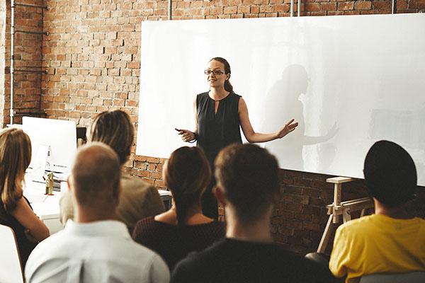 company training new skills to employees