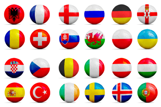 image representing FIFA world cup and participating teams