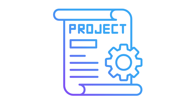 graphic icon of project framework 